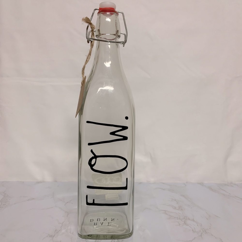 FLOW Rae Dunn Glass Container